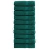 vidaXL G&aelig;&eth;aba&eth;handkl&aelig;&eth;i SOLUND 10 stk 100x150 cm 600g/fm
