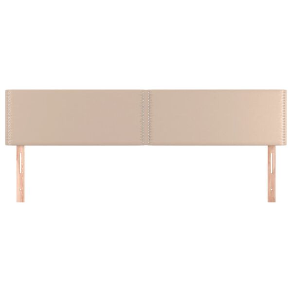 vidaXL H&ouml;fu&eth;gaflar Cappuccino-br&uacute;nt 180x5x78/88 cm Gervile&eth;ur