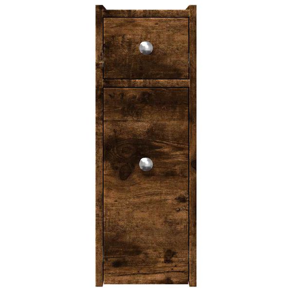 vidaXL Mj&oacute;r Ba&eth;sk&aacute;pur &aacute; Hj&oacute;lum Reyklitu&eth; Eik Samsettur Vi&eth;ur