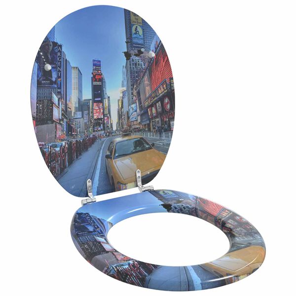 vidaXL WC sete Marglitur 44 x 38 cm MDF bor&eth;