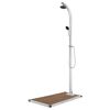 vidaXL Gar&eth;sturta me&eth; Br&uacute;num Grunni 220 cm &Aacute;l