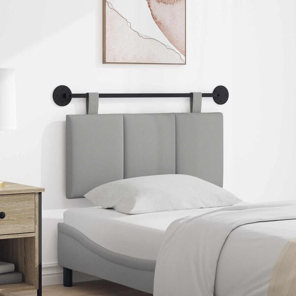 vidaXL Hengisk&aacute;li Vegghengt Randir Sk&yacute;ja gr&aacute;tt 90 x 55 x 5 cm d&uacute;kur