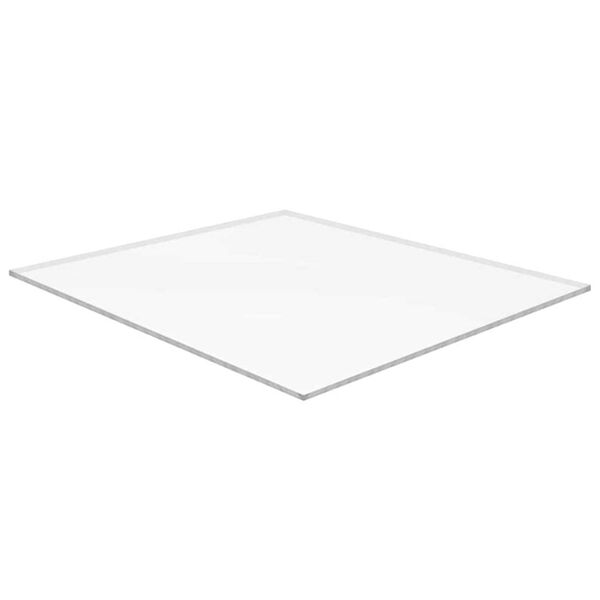 vidaXL Akryl gler plötur Gegnsætt 40 x 60 cm Akrýl