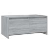 vidaXL S&oacute;fabor&eth; Gr&aacute;tt Sonoma 90x50x41,5 cm Samsettur Vi&eth;ur