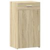 vidaXL Skenkur Sonoma Eik 50x42,5x93 cm Samsettur Vi&eth;ur