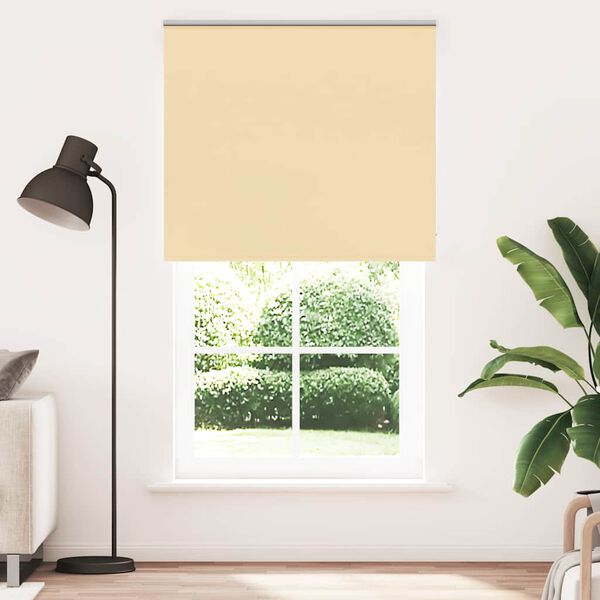 vidaXL R&uacute;llugard&iacute;nur Myrkvun Beige 120x210 cm Efni Breidd 116,6 cm