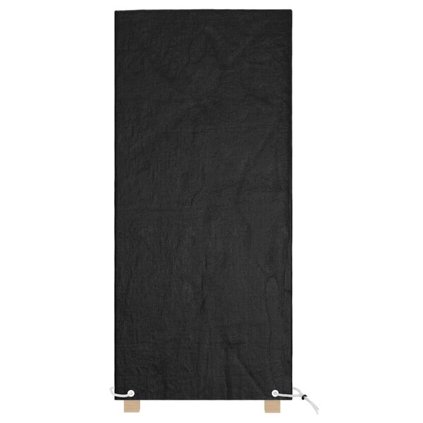 vidaXL Gar&eth;st&oacute;layfirbrei&eth;slur 2 stk. 8 K&oacute;sar 75x70x140cm P&oacute;l&yacute;et&yacute;len