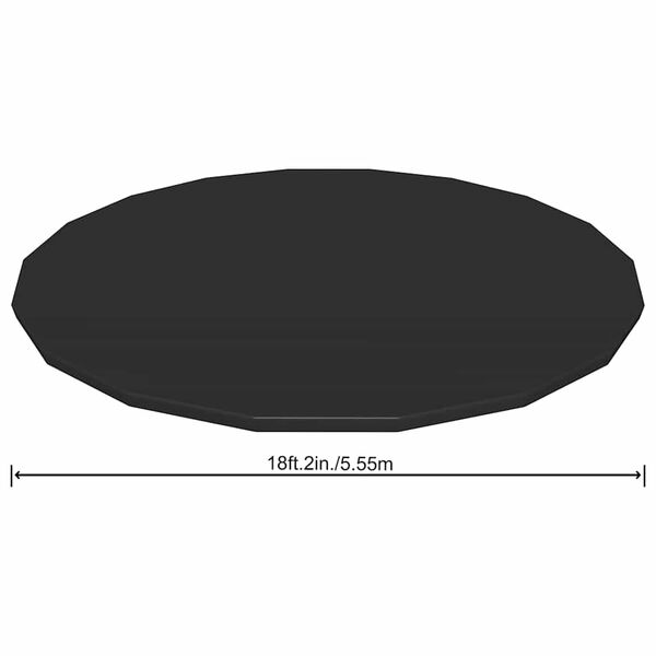 Bestway Flowclear Fast Set Yfirbrei&eth;sla fyrir Sundlaug 555 cm