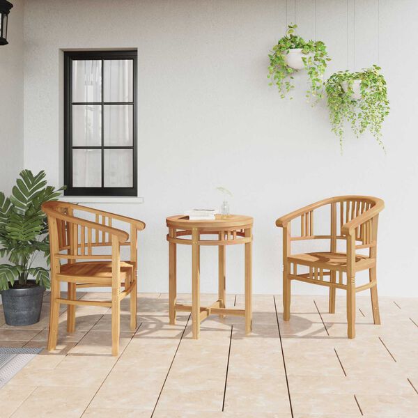 vidaXL St&oacute;ll 2 pcs Br&uacute;nn 63 x 58 x 89 cm Solid teak vi&eth;ur