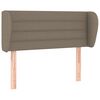 vidaXL H&ouml;f&eth;agafl me&eth; Eyrum 93x23x78/88 cm M&oacute;gr&aacute;tt Efni