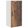 vidaXL Eldh&uacute;s sk&aacute;pur me&eth; geymslu Kalmar Gamalt timbur 40 x 31 x 80 cm