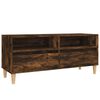 vidaXL Sj&oacute;nvarpssk&aacute;pur Reyklitu&eth; Eik 100x34,5x44,5 cm Samsettur Vi&eth;ur