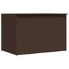 vidaXL Geymslukassi fyrir Gar&eth; Svartur 150x100x100 cm P&oacute;l&yacute;rattan