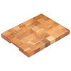 vidaXL Skur&eth;arbretti 40x30x3,8 cm Gegnheill Akas&iacute;uvi&eth;ur