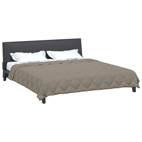 vidaXL Full &aacute;rs d&yacute;na Lj&oacute;sgr&aacute;r 220 x 240 cm M&iacute;kr&oacute;f&iacute;ber