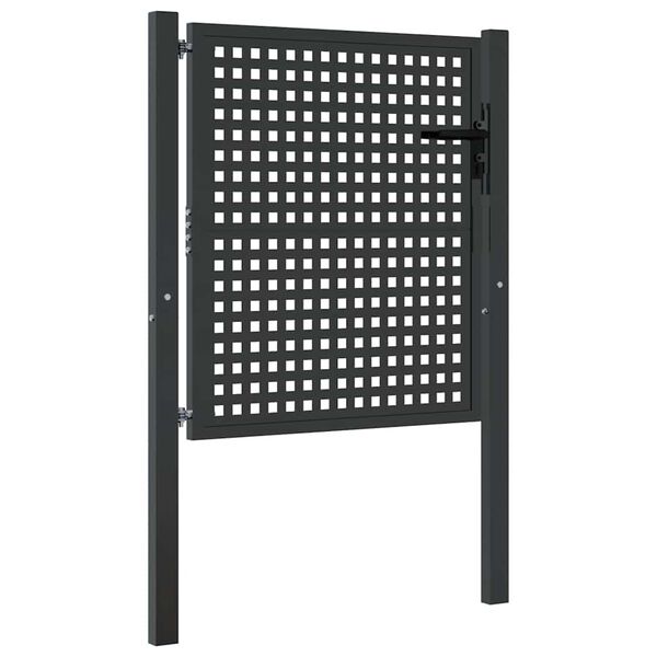 vidaXL Gar&eth;hli&eth; antras&iacute;t 100x100 cm st&aacute;l