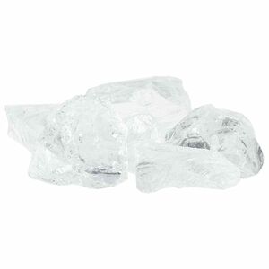 vidaXL Gar&eth;steinar Hv&iacute;tt 12 cm glass