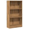 vidaXL B&oacute;kask&aacute;pur Listamannseik 60x24x109 cm Samsettur Vi&eth;ur