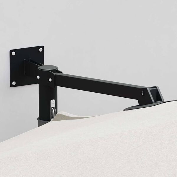 vidaXL Garðskygni Beige og svartur 248 x 248 x 148 cm