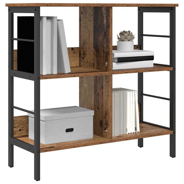 vidaXL Hilla Gamall vi&eth;ur 82 x 32 x 79 cm Samsettur vi&eth;ur