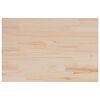 vidaXL Bor&eth;plata 80x50x2,5 cm R&eacute;tthyrnd Gegnheil Fura