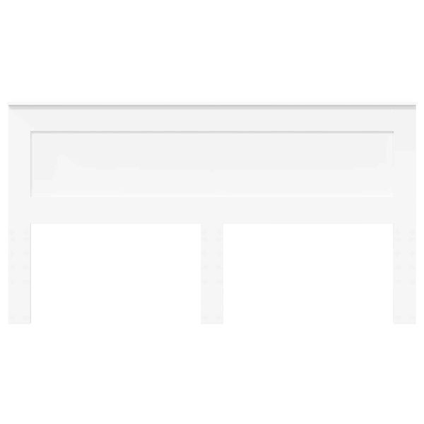 vidaXL H&ouml;f&eth;agafl me&eth; h&ouml;fu&eth;gafl Hv&iacute;tt 180 cm Samsettur vi&eth;ur