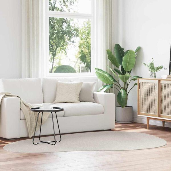 vidaXL Sv&aelig;&eth;isteppi HUARTE Sandur 160 x 230 cm P&oacute;l&yacute;ester