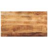 vidaXL Bor&eth;plata 100x50x2,5 cm R&eacute;tthyrnd Gr&oacute;fur Gegnheill Mang&oacute;vi&eth;ur