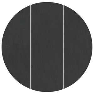 vidaXL Botnplata fyrir sundlaug Svartur &Oslash; 306 cm &Oacute;ofin efni