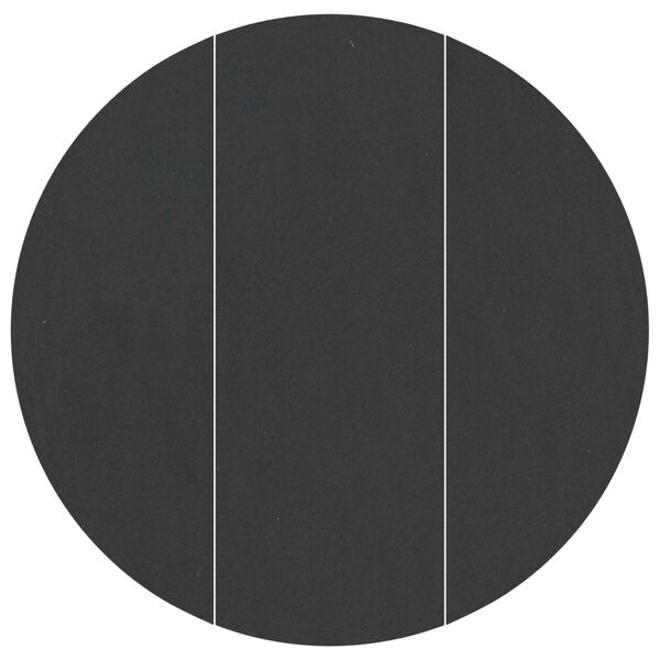 vidaXL Botnplata fyrir sundlaug Svartur &Oslash; 306 cm &Oacute;ofin efni