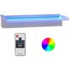 vidaXL Afrennslisr&aacute;s fyrir Foss me&eth; RGB LED Akr&yacute;l 45 cm