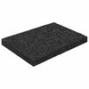 vidaXL G&uacute;mm&iacute;grj&oacute;t palla pad Svart 6 x 9 x 0,8 cm G&uacute;mm&iacute;