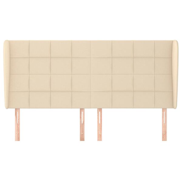 vidaXL H&ouml;f&eth;agafl me&eth; Eyrum 163x23x118/128 cm Rj&oacute;mahv&iacute;t Efni