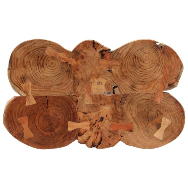 vidaXL Barborð 90x54x105 cm Gegnheill Akasíuviður