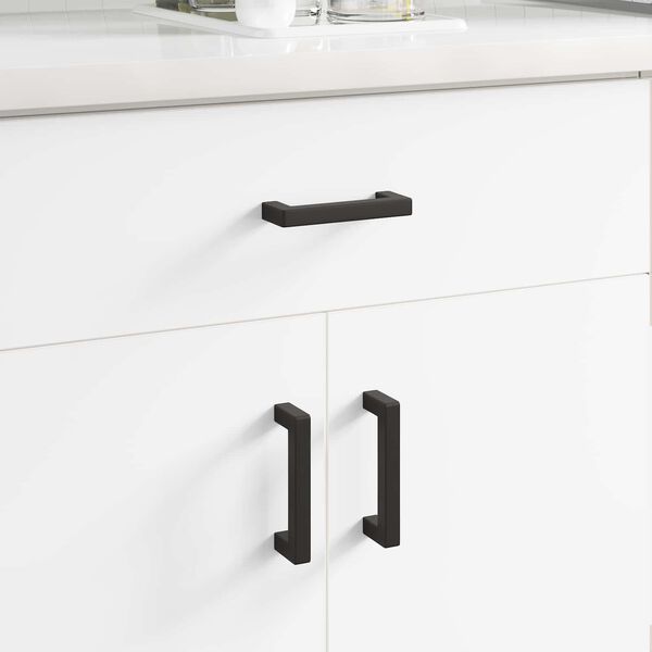 vidaXL H&uacute;sgagnahandfang 429 pcs Svartur 110 x 12 x 36 mm J&aacute;rn