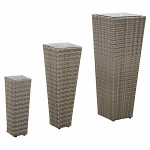 vidaXL Utanh&uacute;sssett 3 pcs M&aacute;lmur