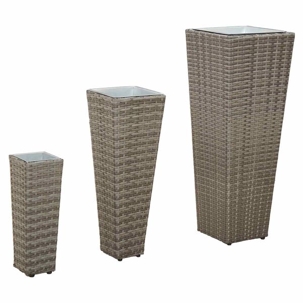 vidaXL Utanh&uacute;sssett 3 pcs M&aacute;lmur