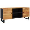 vidaXL Sj&oacute;nvarpssk&aacute;pur 105x33x46cm Gegnheill Akas&iacute;uvi&eth;ur