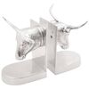 vidaXL B&oacute;kasto&eth;ir 2 pcs Silfur 21,5 x 15,5 x 20 cm &Aacute;l