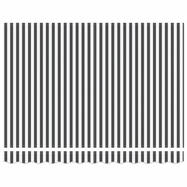 vidaXL H&aelig;gt a&eth; draga saman skyggni Antracite og hv&iacute;tt 300 x 250 cm