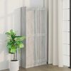 vidaXL B&oacute;kask&aacute;pur Gr&aacute;r Sonoma 82,5x30,5x185,5 cm Samsettur Vi&eth;ur
