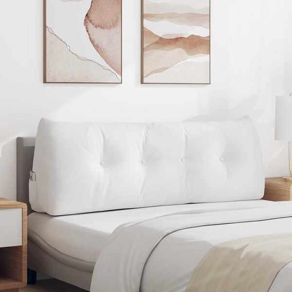 vidaXL Bakp&uacute;&eth;i Hv&iacute;tt 140 x 24 x 50 cm d&uacute;kur