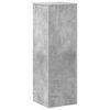 vidaXL Pl&ouml;ntustandur Steypugr&aacute;tt 33x33x100 cm Samsettur Vi&eth;ur