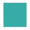 vidaXL Pleated Blind Petrol Green 120x150 cm Efni Breidd 119,4 cm