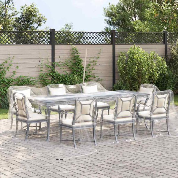 vidaXL T&aelig;rt presenning me&eth; eylum 5x6 m PVC