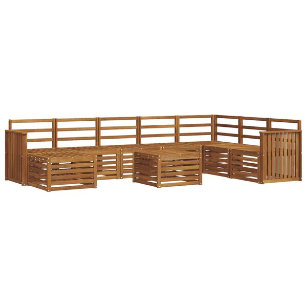 vidaXL S&oacute;fasett N&aacute;tt&uacute;rulegur Hrein akas&iacute;utr&eacute;