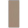 vidaXL Dyramotta Beige og svartur 120 x 300 cm 100% p&oacute;l&yacute;am&iacute;&eth;