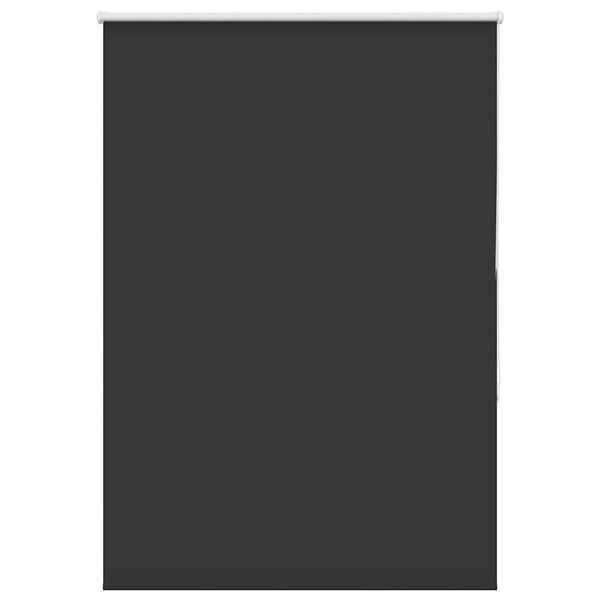 vidaXL Rúllugardínur Myrkvun Svartur 95x150 cm Efni Breidd 90,7 cm