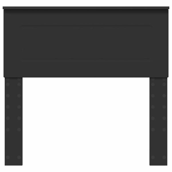 vidaXL H&ouml;f&eth;agafl Svartur Eik 90 cm Samsettur vi&eth;ur