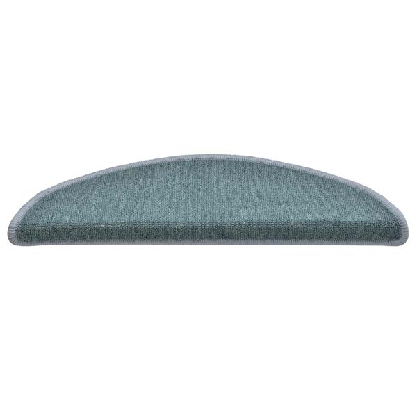 vidaXL Stigamottur 30 stk 56x17x3 cm sj&aacute;varbl&aacute;ar h&aacute;lfhringlaga